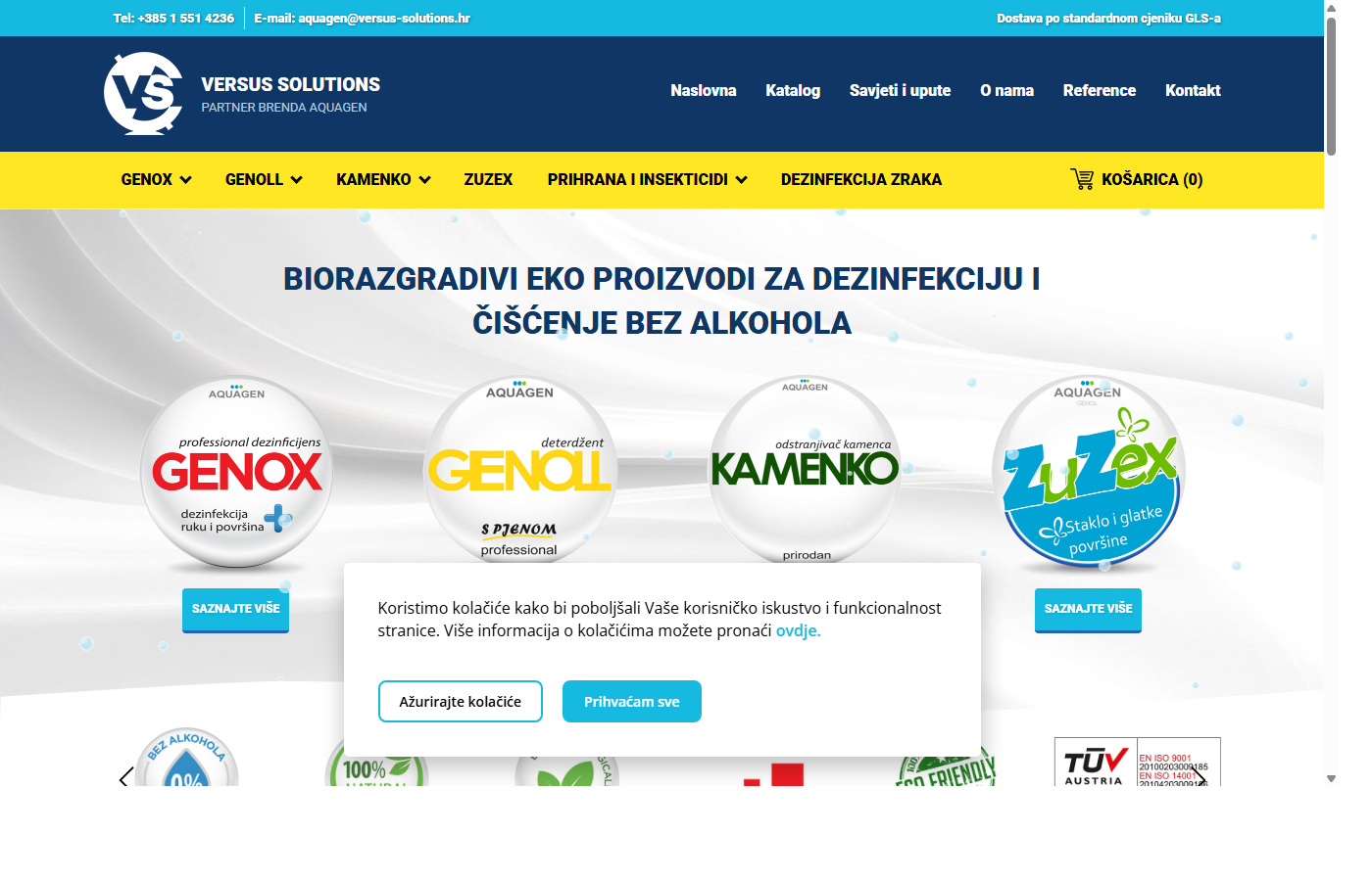 Pregled web stranice versus-solutions.hr